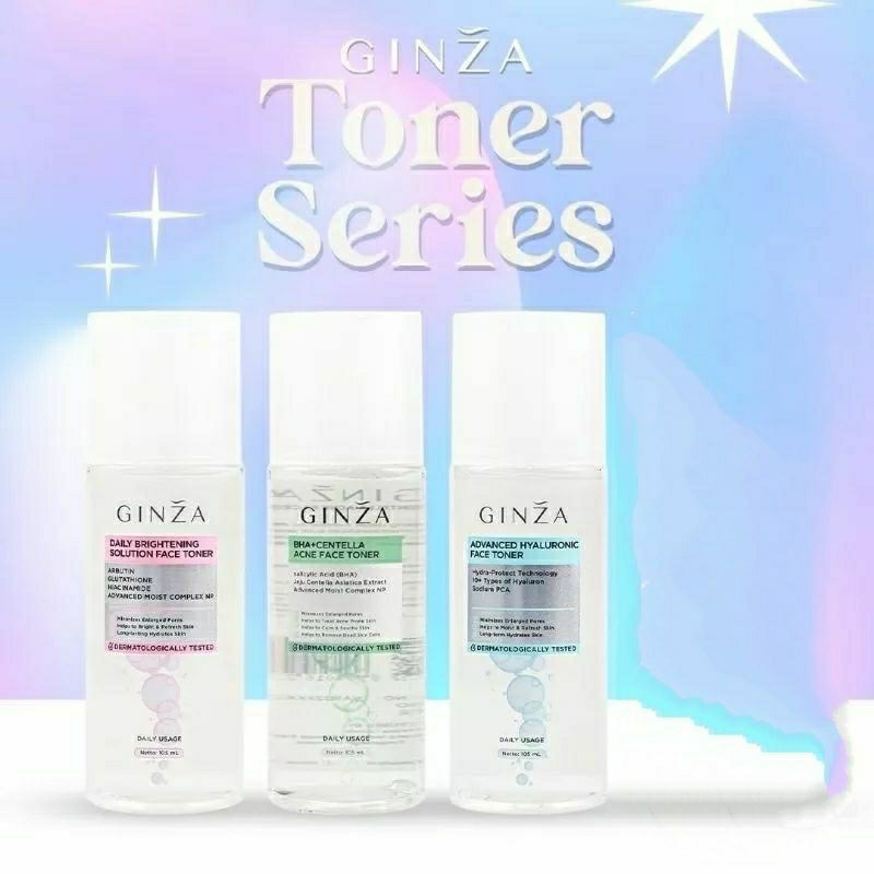 GINZA Face Toner 105ml - Toner Wajah