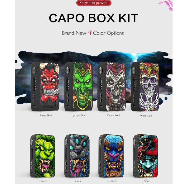 promo kotak box uap capo siap pakai 30ml