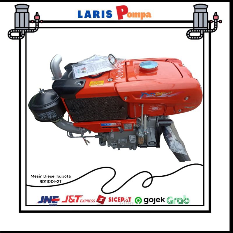 Mesin Diesel Kubota RD110DI-2T