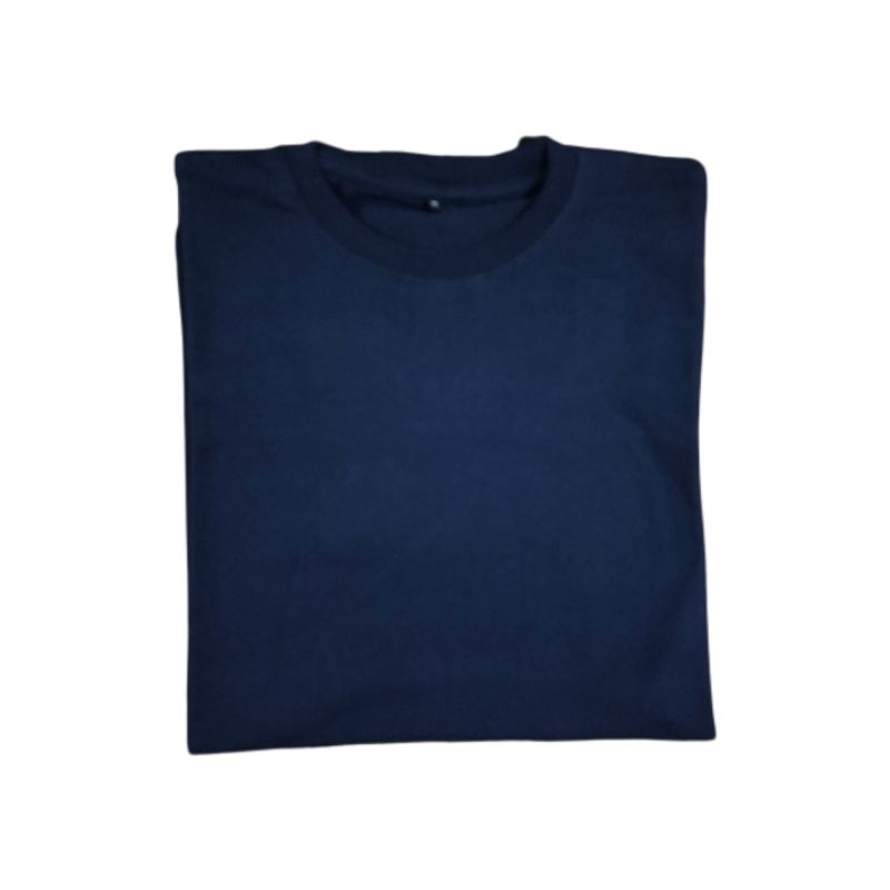 (TEBAL) KAOS POLOS LENGAN PENDEK COTTON COMBED 24S UNISEX PRIA DAN WANITA