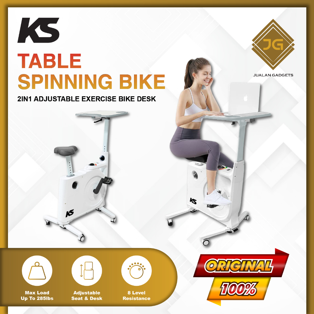 KS Spinning Bike Table Exercise Bike Spinning Meja Garansi