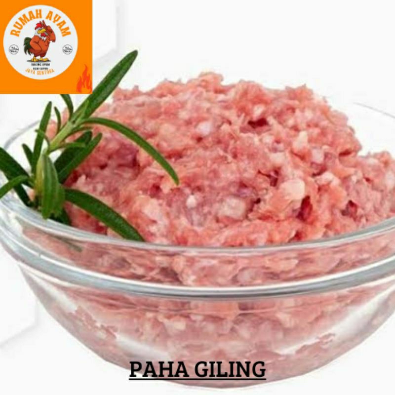 

PAHA AYAM POLOS GILING 1KG - 500G - HALUS / KASAR - SEGAR - FRESH