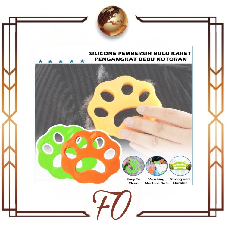 (FO) Alat pembersih bulu hewan  reusable untuk mesin cuci