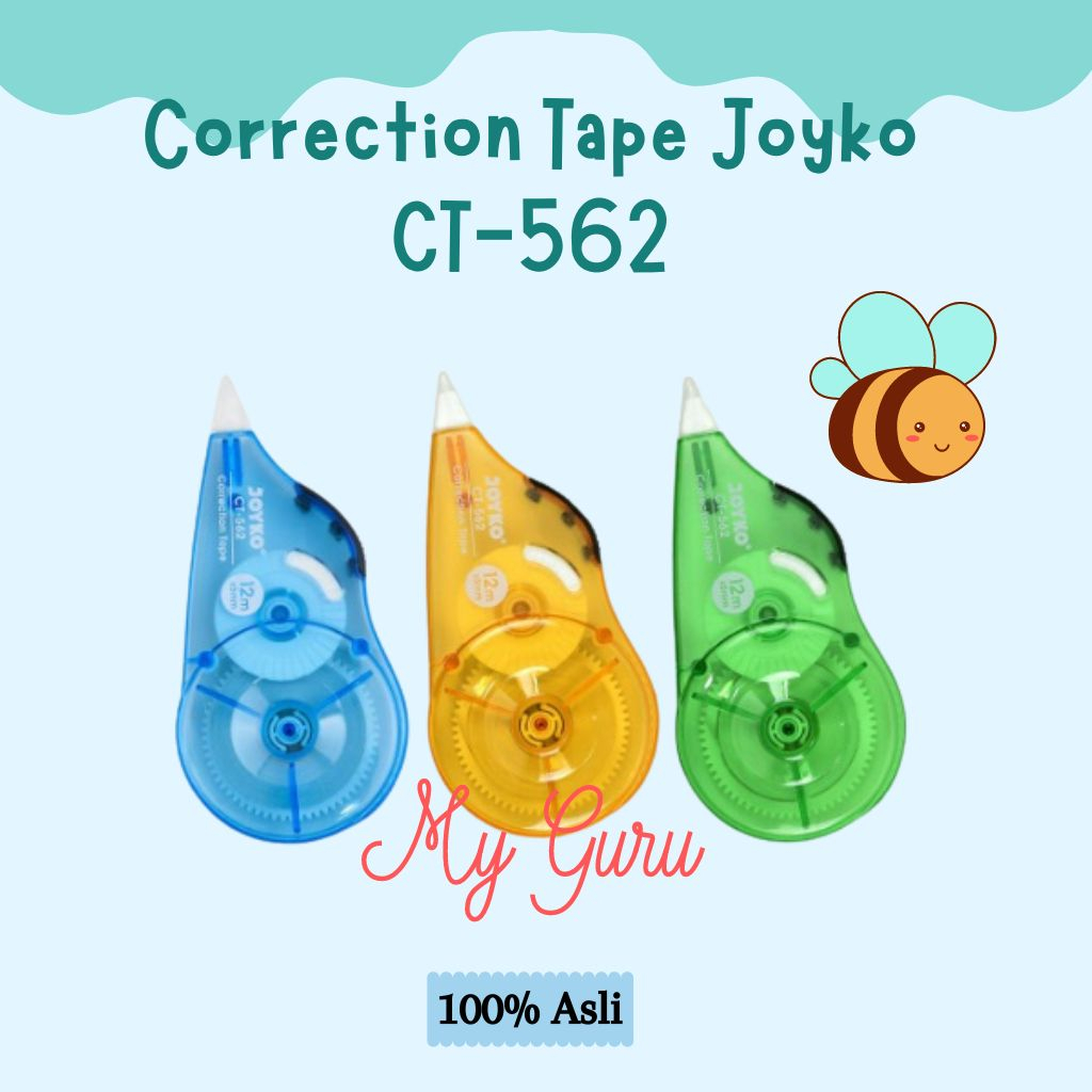 

[PCS] CORRECTION TAPE / TIP-X ROLL JOYKO CT-562 (12 METER)