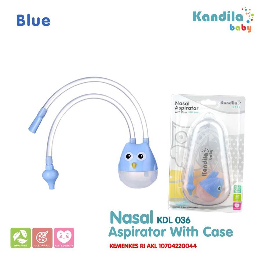 KANDILA NASAL ASPIRATOR WITH CASE KDL036 Penyedot Ingus Bayi