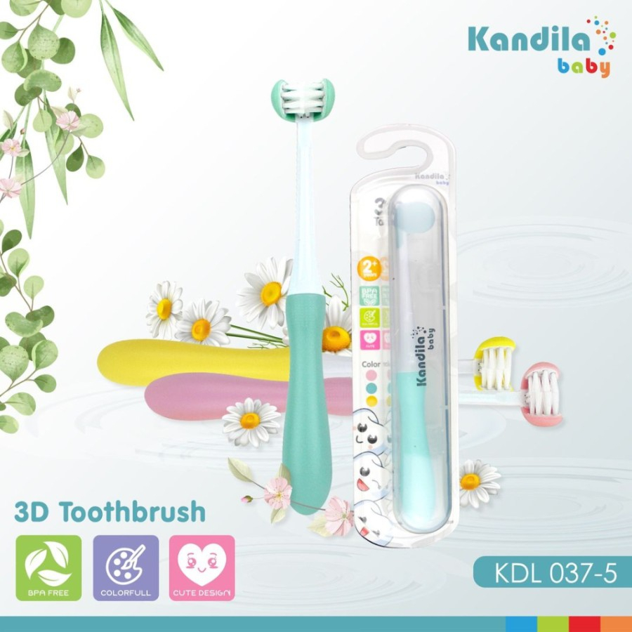 KANDILA 3D TOOTHBRUSH KDL037-5 Sikat Gigi Anak Bayi