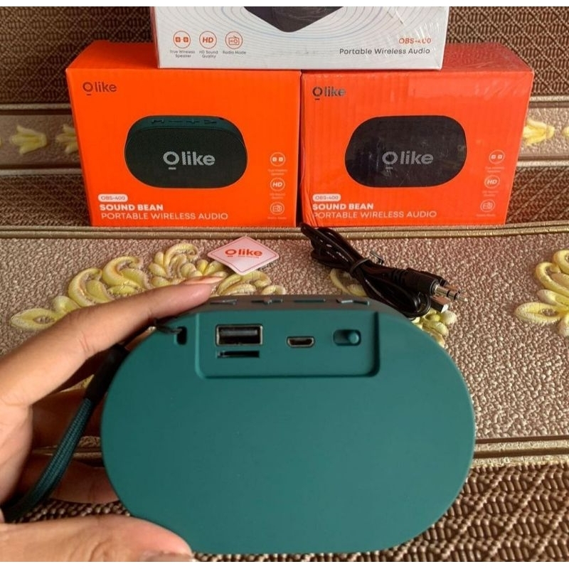 PROMO OLIKE SPEAKER BLUETOOTH WIRELESS PORTABLE FLASHDISK &amp; MICROSD OBS-400 by.sultan