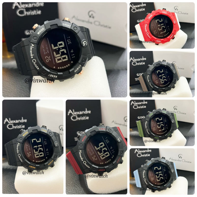 AC9388 Jam Tangan Pria Alexandre Christie 9386 9388