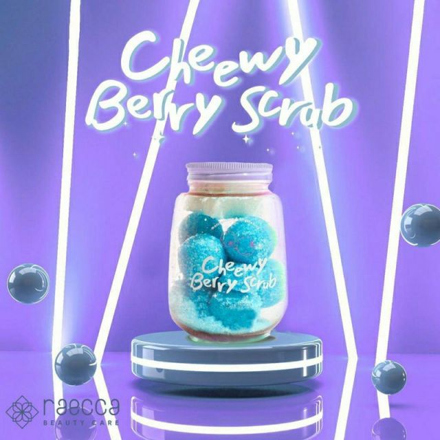 CLEARANCE SALE - Raecca Cheewy Body Scrub - Berry BPOM