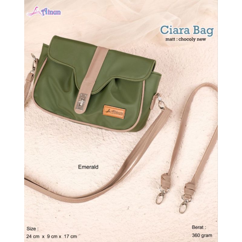 TAS SLEMPANG CIARA CHOCOLY NEW BY AINUN