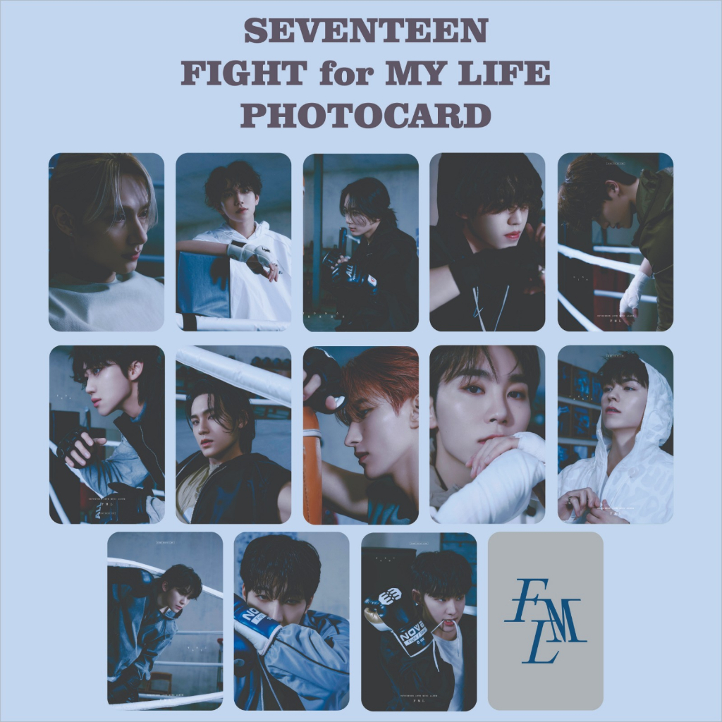 PHOTOCARD SEVENTEEN MINI ALBUM FXCK MY LIFE FULLSET