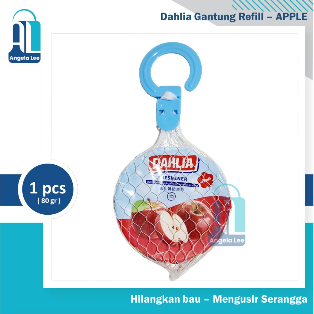 Dahlia Kamper Kapur Barus Gantung Dahlia Freshener Refill