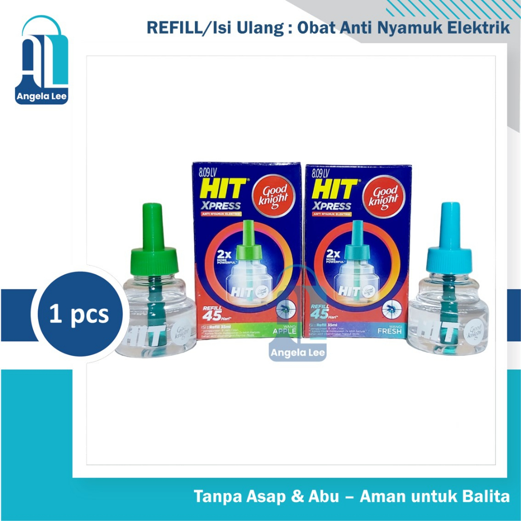 Refill Obat Anti Nyamuk Elektrik HIT XPRESS 35ml - Tahan 45 hari