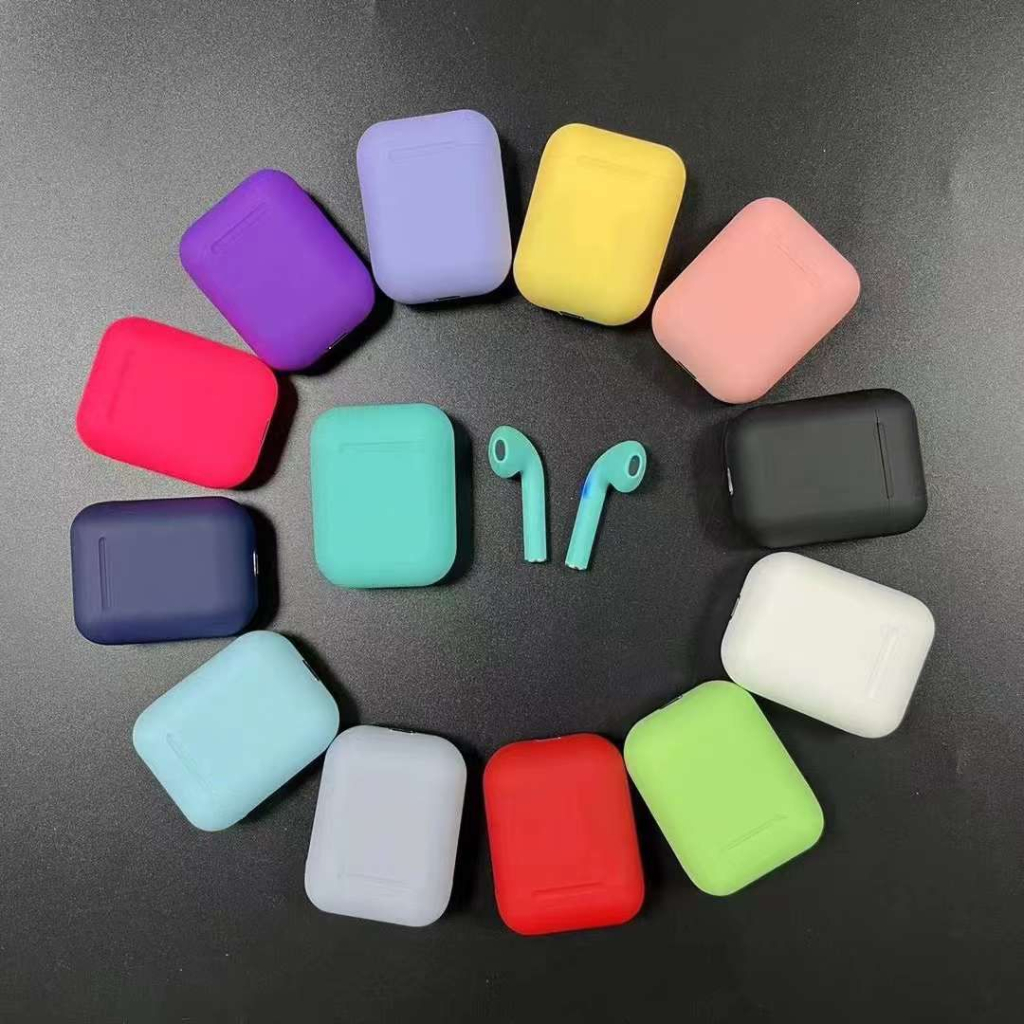 Inpods 12 Macaron Headset Bluetooth Warna Macaron Wireless Inpods i12