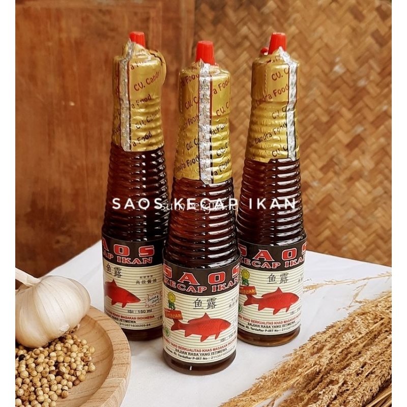 

Saos Kecap Ikan CAP BUNGA MATAHARI 135ml