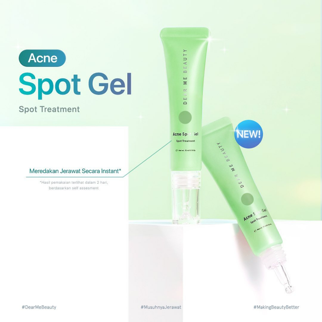 Dear Me Beauty Acne Spot Gel Obat Totol Jerawat | Obat Jerawat Acne Spot Dearme