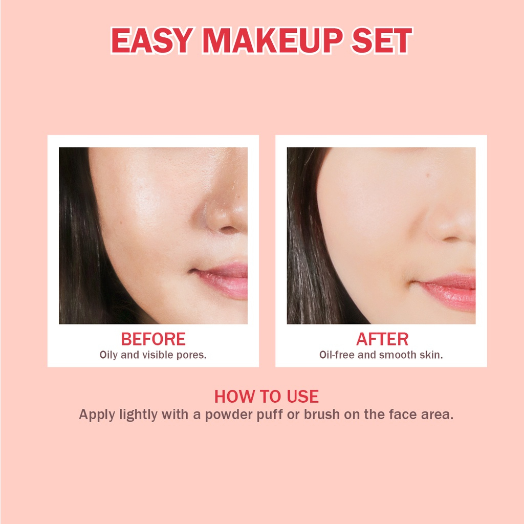 QEILA - BEDAK TABUR BY BNB | BARENBLISS SOUL-MATTE LOOSE POWDER ORIGINAL