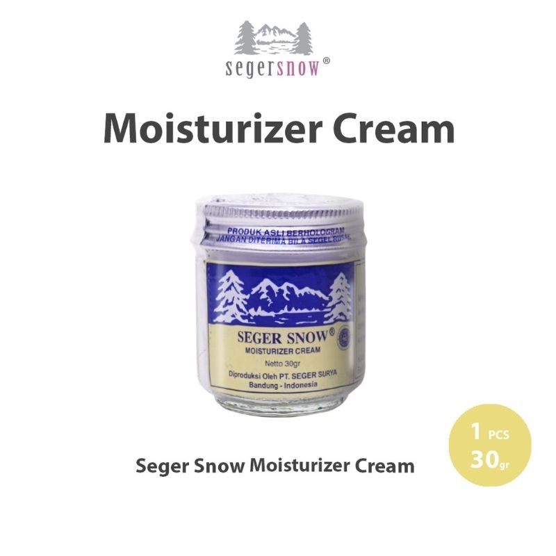 Seger Snow kaca Moisturizer cream30gr
