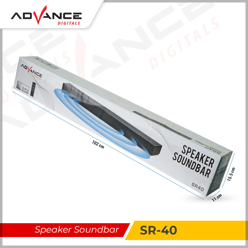 Advance Speaker Soundbar SR40 / Advance speaker soundbar