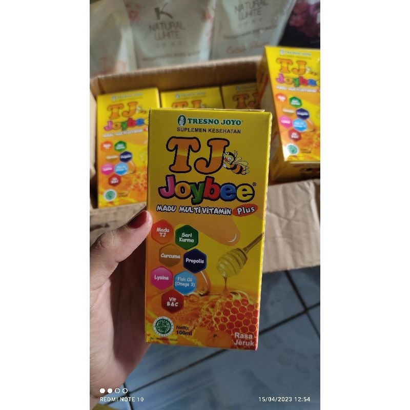 

Tj joybee madu multivitamin rasa jeruk 100ml