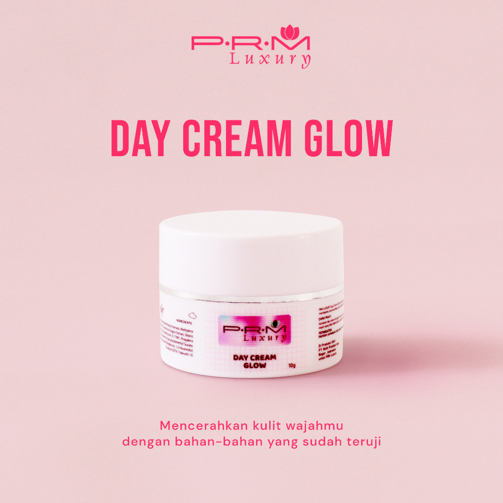 DAY CREAM GLOW II PRM LUXURY &amp; GLOW LUXURY SKINCARE BPOM