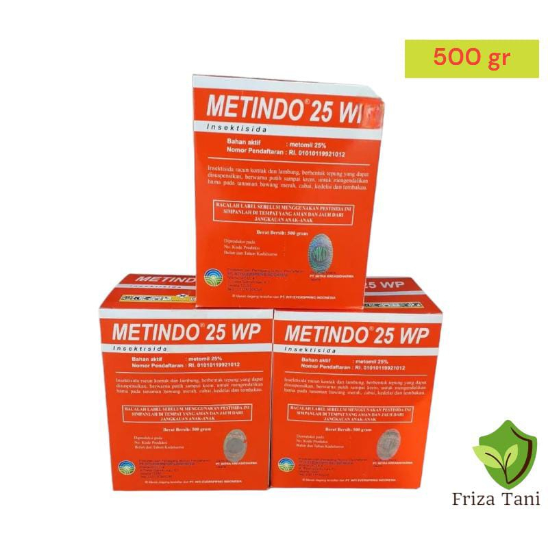 Insektisida Metindo 25WP 500gr Ovisida Pencegah Dan Pembasmi Hama Ulat Pada Tanaman