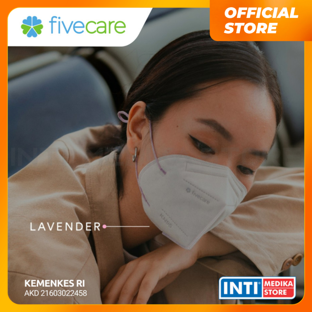FIVECARE - Masker KN95 Surgical 3D 6ply Earloop Medis HOLIDAY SERIES