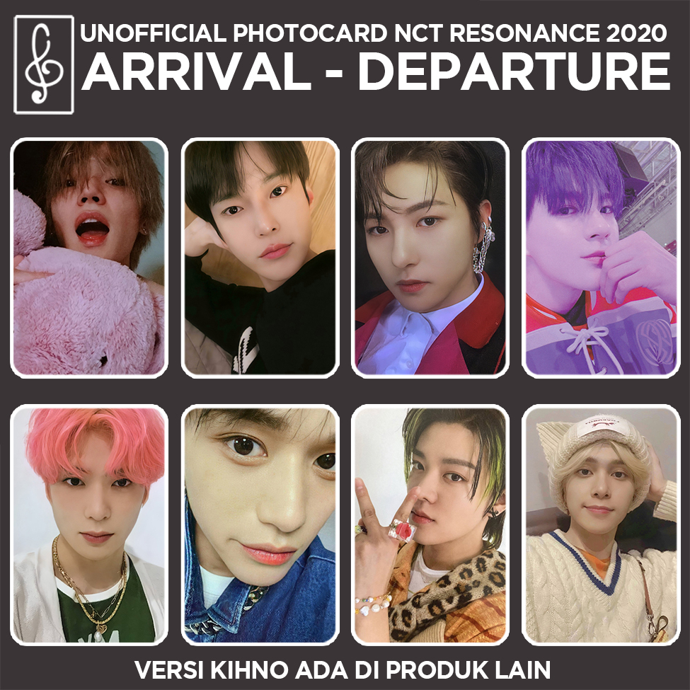 [REPLIKA NCT] RESONANCE 2020 ARRIVAL DEPARTURE PHOTOCARD UNOFFICIAL