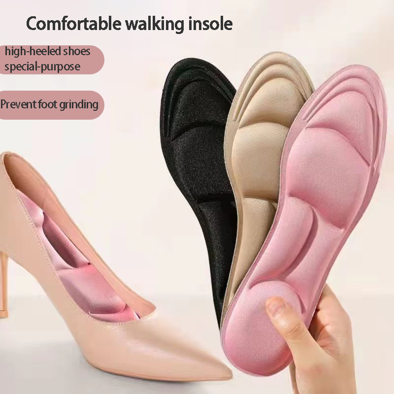 Insole Alas Sepatu 5D Masage Memory Foam Breathable Anti Slip Insol Pelindung Kaki Anti Lecet Berkualitas