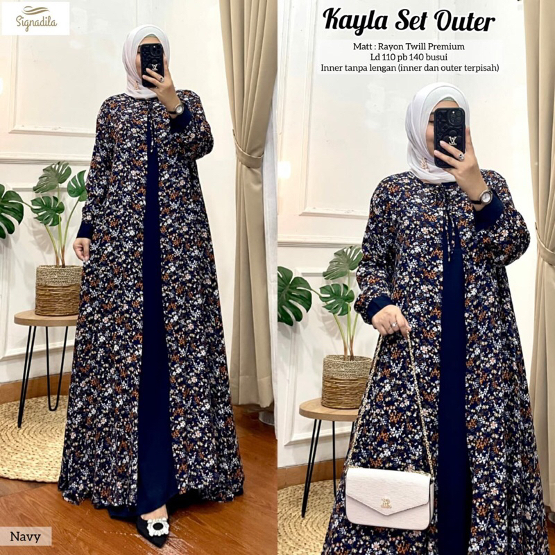 KAYLA SET OUTER | Mat: rayon twill premium