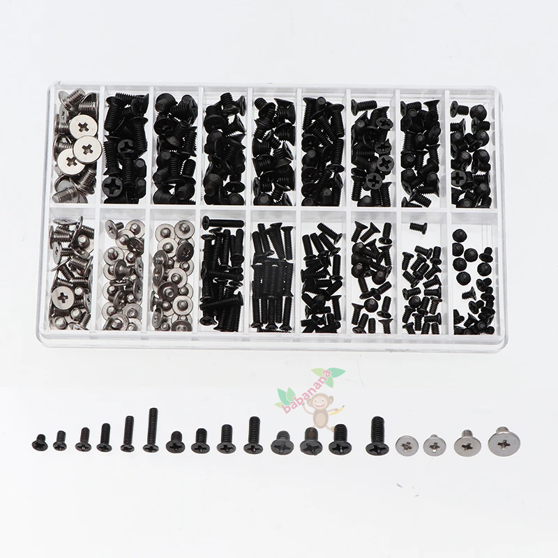 360 Pcs Baut Laptop ASUS ACER DELL HP LENOVO TOSHIBA Screw 1 Set Paket