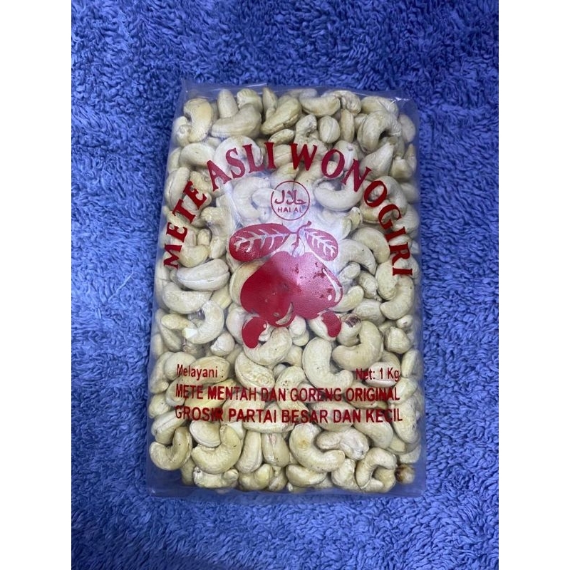 

[PROMO] Kacang Mede/Mete mentah Super Asli Wonogiri Kiloan.