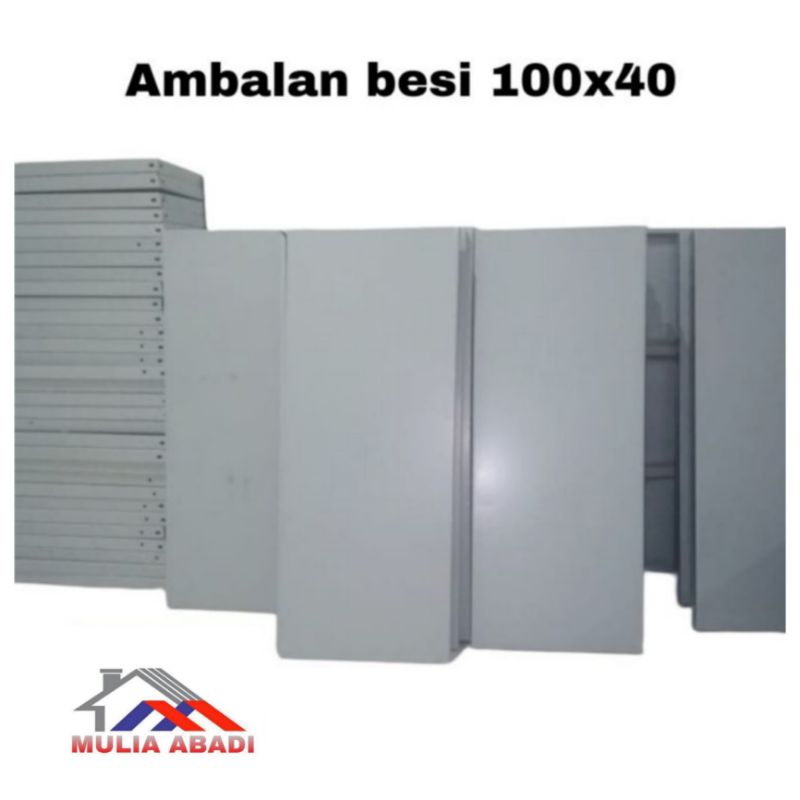 Rak ambalan besi 100x40
