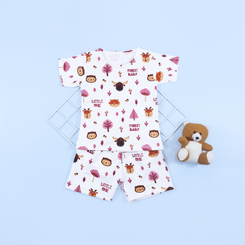 OWLET - SETELAN NEW BORN / SETELAN ANAK MOTIF