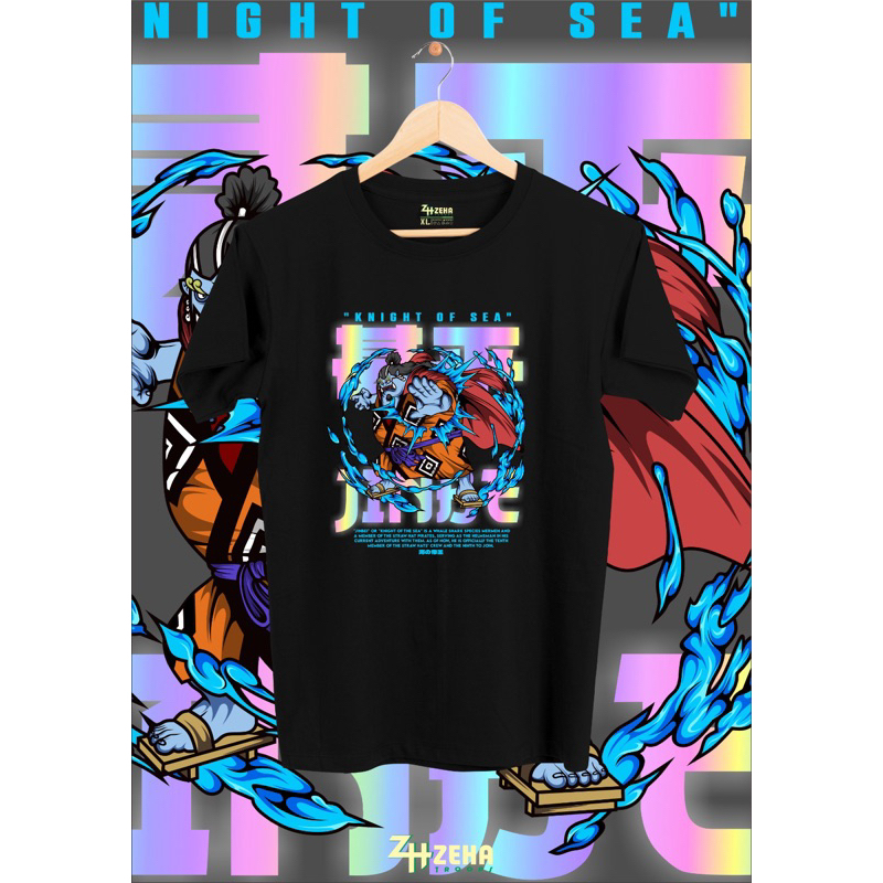 KAOS ONE PIECE JINBEI GLOW IN THE DARK