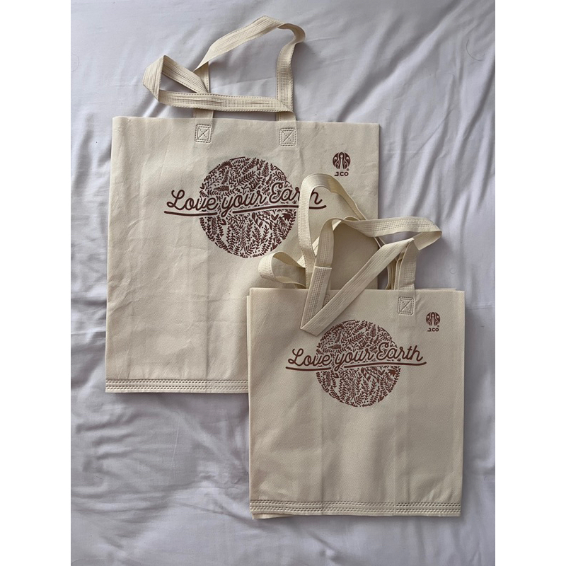 TOTE BAG / TAS BELANJA / REUSABLE BAG / GOODIE BAG JCO HOLLAND BAKERY