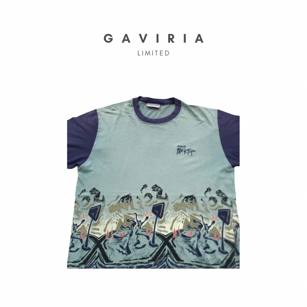 Kaos Vintage Reebok Blacktop