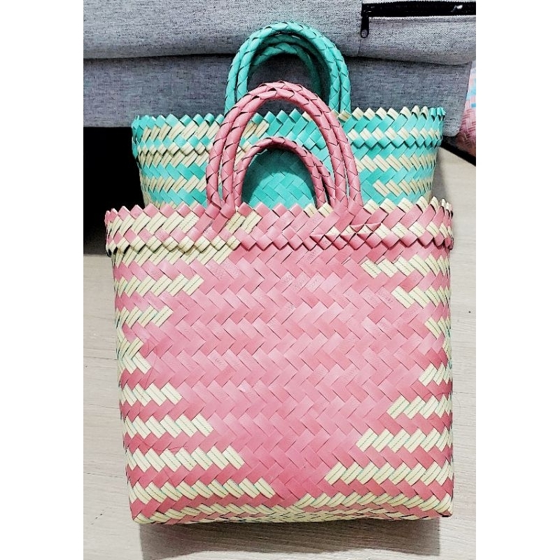 tas anyaman | tas lebaran | tas hampers lebaran | tas belanja | shopping bag | tas belanja kekinian 