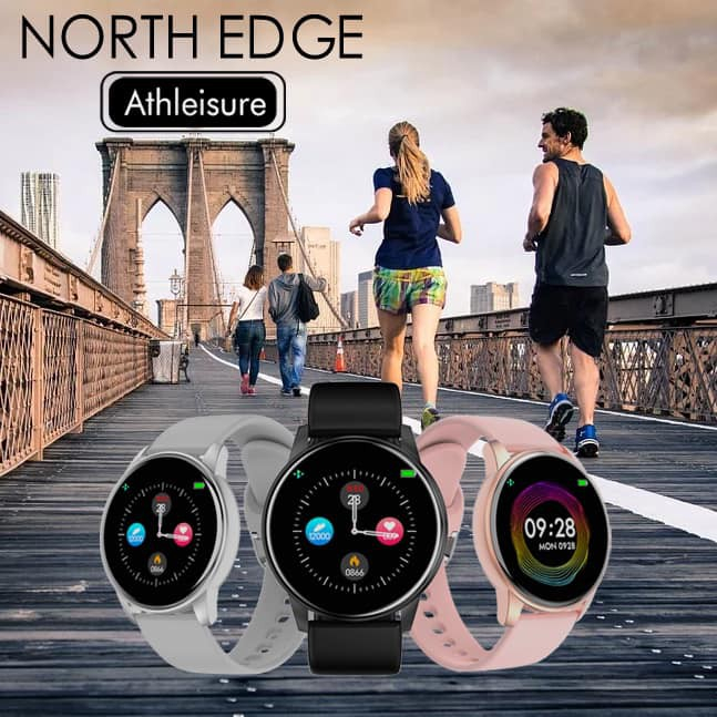 NORTH EDGE NL01 IP67 Waterproof Sport Smart Watch Blood Oxygen Monitor Message Reminder for Android iOS