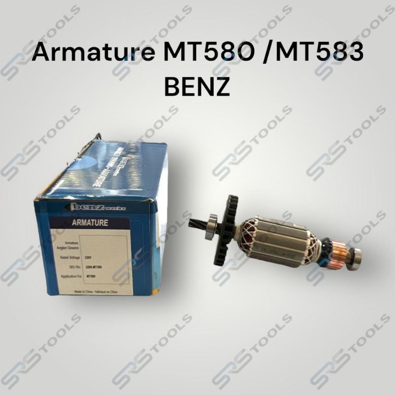 BENZ Armature Mesin Circular Saw MT 580 / MT 583 - Angker Mesin Gergaji Potong Kayu