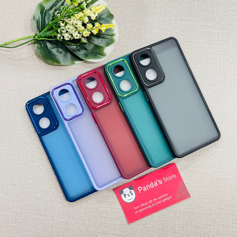 Case Oppo Reno 8T 4G Metal Chrome Softcase Dove Premium Luxury PSS