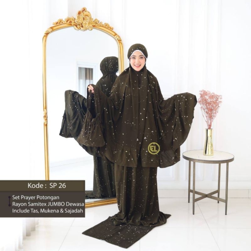 SP-26 mukena set prayer by batik elzhaf