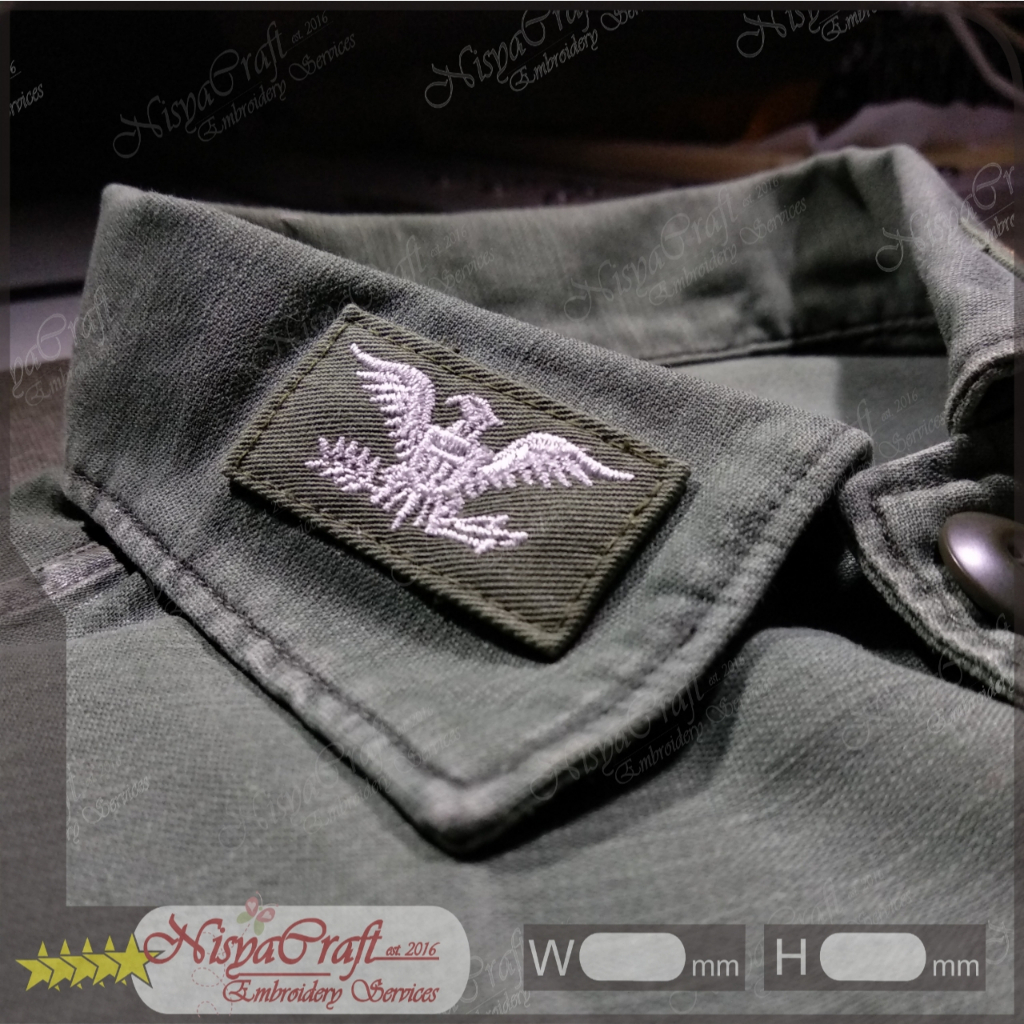 NCEP0101-0513 US Army Commissioned officers | Rank Insignia | OG107 Vietnam Era