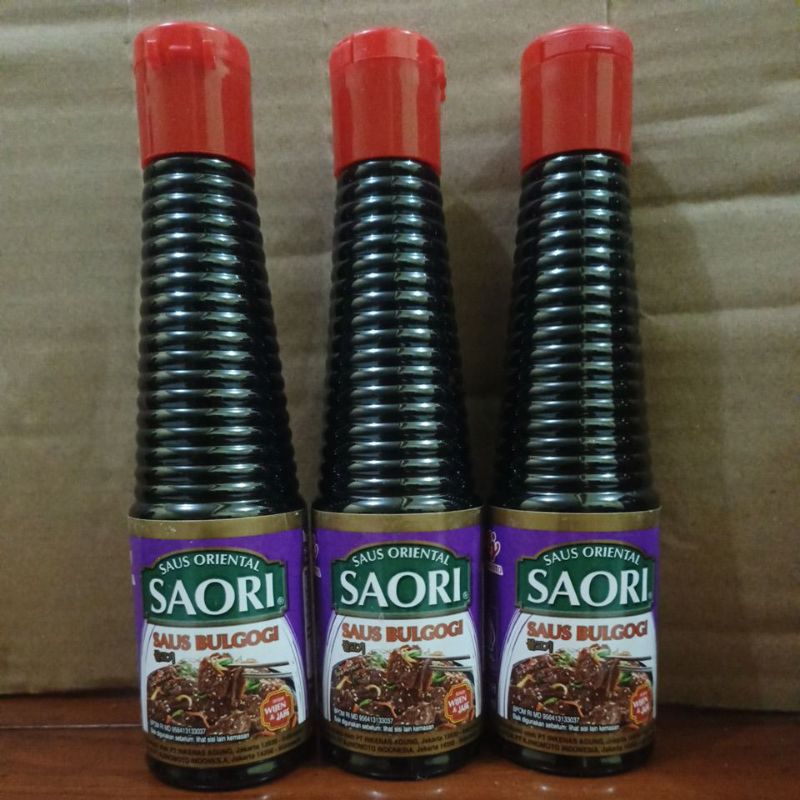 Saori Saus Bulgogi Botol 133 ml