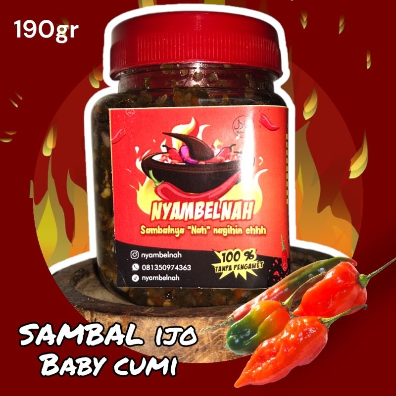 

NYAMBELNAH SAMBAL BABY CUMI 190gr