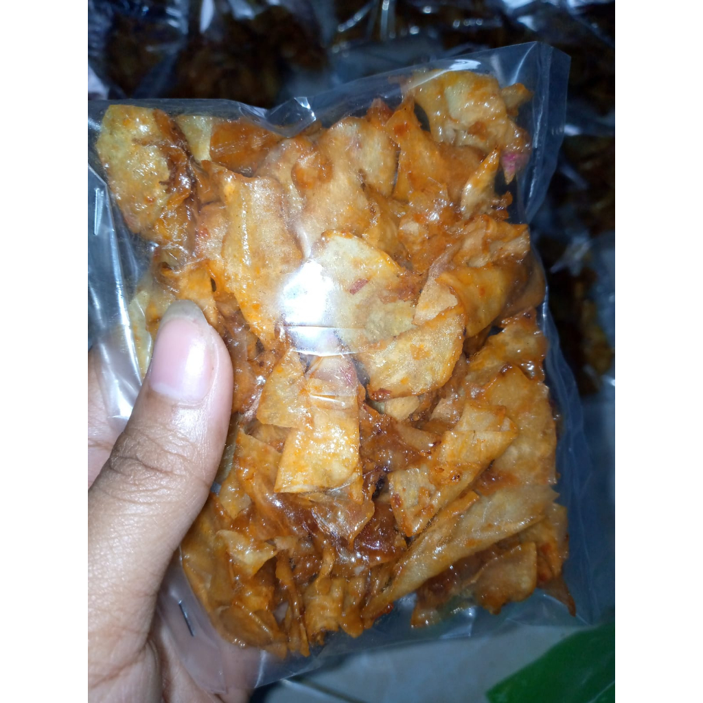 

Keripik Gado Gado Ubi Jalar Manis Gurih Enak Cemilan Lebaran 40 Gram