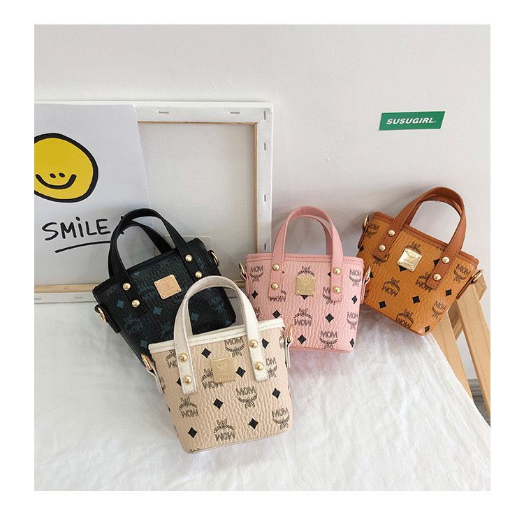 FT19 Tas bahu selempang wanita dan anak lucu kulit premium P 16 x L 12.5 x T 7.5 cm