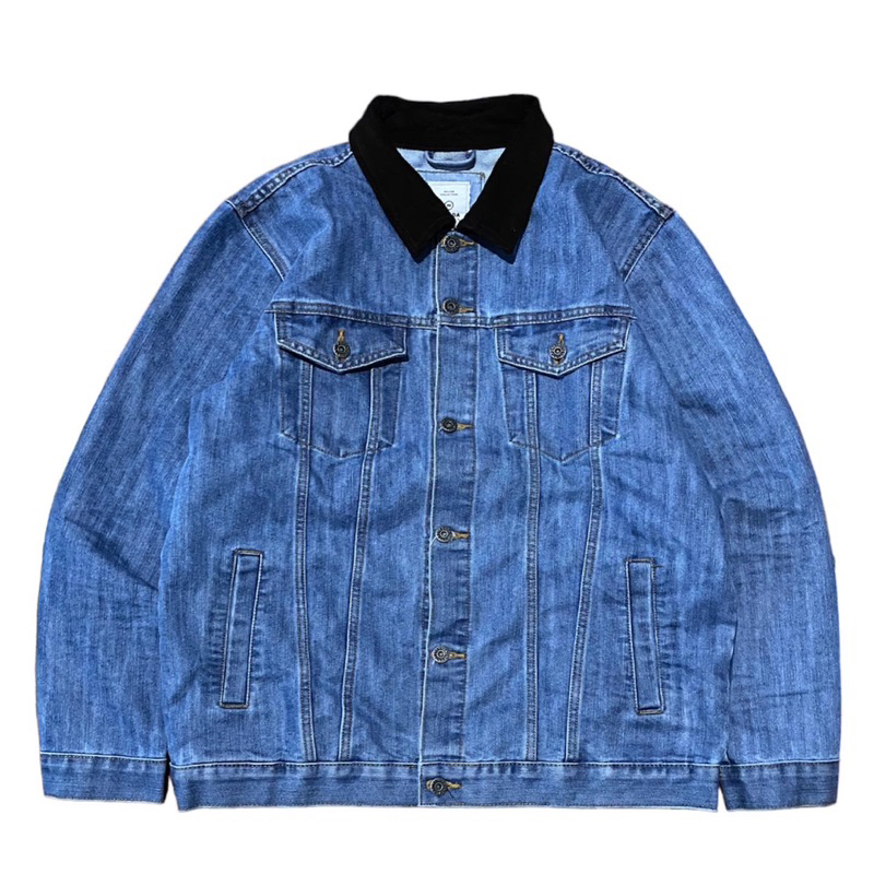 Jacket jeans Nevanda With corduroy collar second original