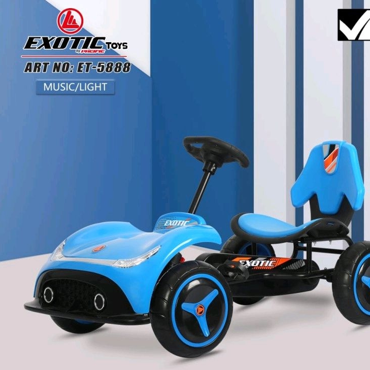 Sepeda Gokart Gowes Anak Model ET-5888 Exotic Big Size