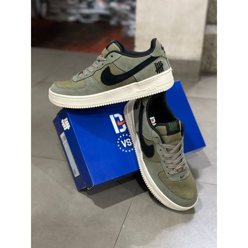 Sepatu Air Force 1 Low X Dunk Green Original Premium BNIB Sneakers Pria